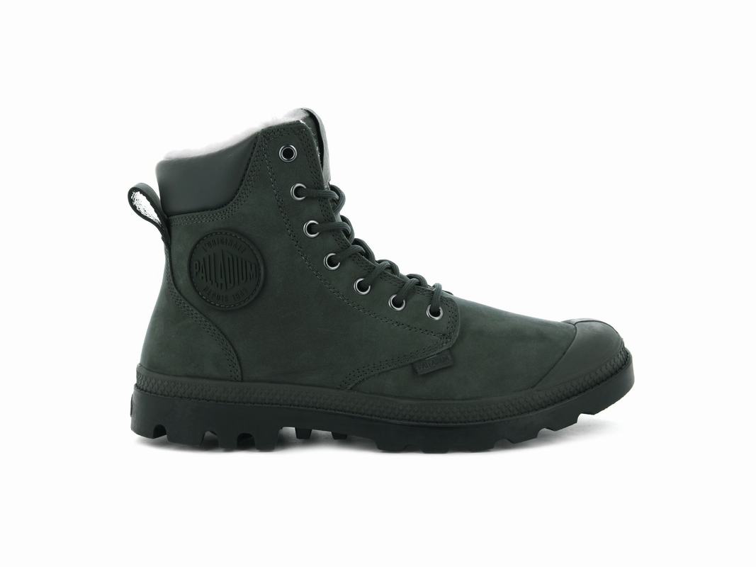 Botas Palladium Pampa Sport Cuff Wps Waterproof Hombre - Verde Oliva ||UITW-28130||